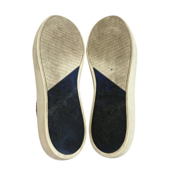 Rothy's Tangerine Triple Stitch Sneakers Size 10.5 Slip On - Picture 6 of 10